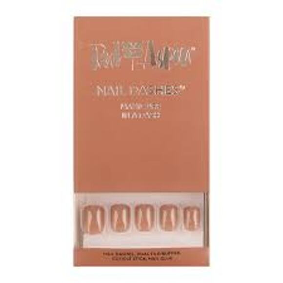 3 sets of Retired Red Aspen Nails: Checkered, Leopard and Rainbow - Picture 2 of 3